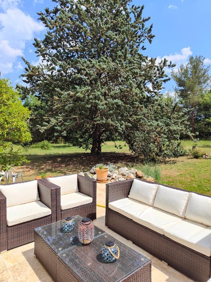 Villa Handres Nans-les-Pins Luaran gambar