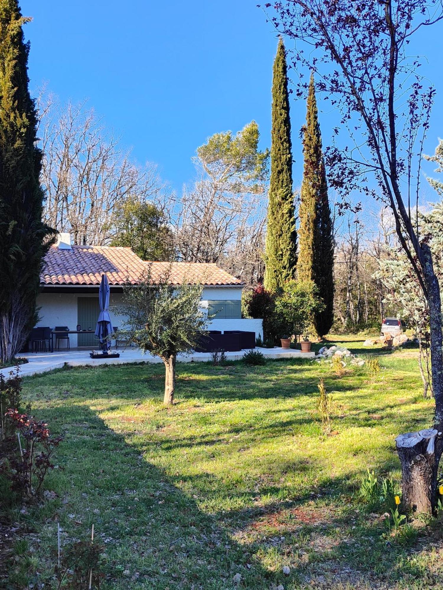 Villa Handres Nans-les-Pins Luaran gambar